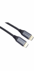 PremiumCord kphdm21s015 PremiumCord ULTRA HDMI 2.1 High Speed + Ethernet kabel 8K@60Hz,zlacené 1,5m