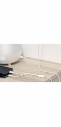 Baseus CAMLTYS-02 Superior Fast Charging Datový Kabel 3v1 USB-C, Lightning, MicroUSB 1.5m White