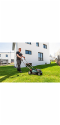 Metabo RM 36-18 LTX BL 36 aku sekacka na travu