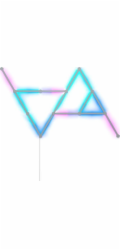 Nanoleaf Lines Starter Kit - světelné proužky (15 kusů, 1 ovladač)