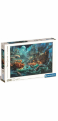 Puzzle 6000 dílků Vysoce kvalitní pirátská bitva