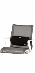 FELLOWES bederní opěrka PlushTouch/ 355mm x 195mm x 90mm/ paměťová pěna/ černá