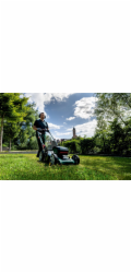 Metabo RM 36-18 LTX BL 46 Push lawn mower Battery Green