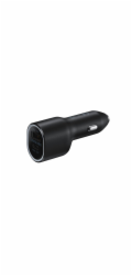 Samsung Duální autonabíječka 40W (USB,USB-C) Black