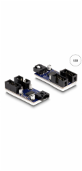 Delock Hub USB 2.0 pin konektor samec 2 porty