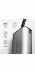AXAGON ADE-25RC USB-C 3.2 Gen 1 - 2.5 Gigabit Ethernet síťová karta, Realtek 8156, auto install, šedá