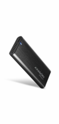 AXAGON EEM2-SBC, USB-C 3.2 Gen 2 - M.2 SATA SSD kovový RAW box, bezšroubkový