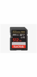 SanDisk SDXC karta 512GB Extreme PRO (200 MB/s Class 10, UHS-I U3 V30)