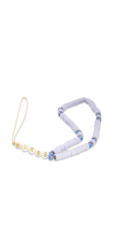 Guess Poutko na Telefon Heishi Beads Lilac Guess phone charm je stylový, praktický a skvělý doplněk k vašemu pouzdru na telefon. Můžete si jej pověsit na zápěstí, abyste zabránili náhodnému pádu tele