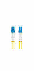 LANBERG optický patch cord SM LC/UPC-LC/UPC duplex 3m LSZH G657A1 průměr 3mm, barva žlutá
