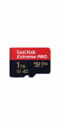 SanDisk micro SDXC karta 1TB Extreme PRO (200 MB/s Class 10, UHS-I U3 V30) + adaptér