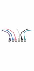 Gembird patch kabel Cat6 FTP, 0.25 m, bílý