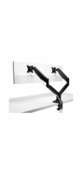Kensington One-Touch Height Adjustable Dual Monitor Arm - Black
