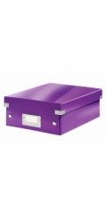 LEITZ Organizační box  Click&Store, velikost S, purpurová