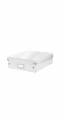 LEITZ Organizační box  Click&Store, velikost M, bílá