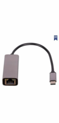 AKYGA Adapter with cable AK-AD-65 Network Card USB Type C m RJ45 f 10/100/1000 ver. 3.0 15cm