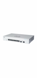 Cisco switch CBS220-8FP-E-2G (8xGbE,2xSFP, 8xPoE+,130W,fanless)