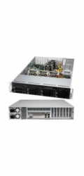 Supermicro CSE-LA25TQC-R609LP SUPERMICRO 2U chassis 8x 3,5" HS SAS3/SATA, 2x650W (80PLUS Platinum)