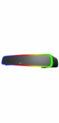 GENIUS repro USB SoundBar 200BT/ Bluetooth/ 3,5" jack/ 4W/ RGB/ černý