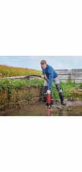 Einhell Ponorné/tlakové čerpadlo na znečištěnou vodu GE-DP 900 Cut (červeno-černé, 900 W)