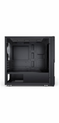 EVOLVEO M5, case mATX, průhledná bočnice, černá
