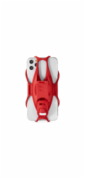 BONE držák na kolo pro mobil 5.8-7.2", Bike Tie 3 - Red