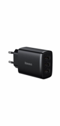 Nabíječka Baseus CCXJ020101, 3 x USB, černá