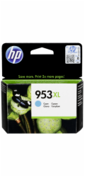 HP inkoustová kazeta 953XL azurová F6U16AE originál