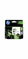 HP 62XL - 12 ml - Vysoká výtěžnost - černá - originální - blistr - inkoustová cartridge - pro ENVY 55XX, 56XX, 76XX; Officejet 200, 250, 57XX, 8040