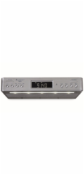 Soundmaster UR2045SI kuchyňské rádio s DAB+ / RDS / BT/  Duální alarm/ časovač / stříbrný