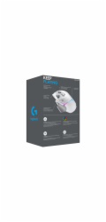 Logitech G502 X PLUS - bezdrôtová herná myš - biela