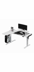 Ultradesk Herní stůl WINGER - bílý