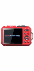 KODAK WPZ2 digitální fotoaparát, červená