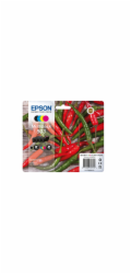 Epson 503 Multipack - 4-balení - černá, žlutá, azurová, purpurová - originální - blistr s RF / akustickým alarmem - inkoustová cartridge - pro Expression Home XP-5200, XP-5205; WorkForce WF-2960DWF, W