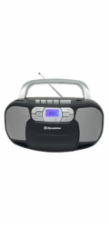 Radiomagnetofon Roadstar, RCR-4635UMPBK, PLL FM, CD MP3, USB, AUX in, černá