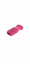 128GB USB Flash 2.0 PIN STRIPE Store'n'Go, jasně růžová