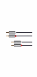 Kabel 2x Cinch konektor/2x Cinch konektor 5m KRUGER & MATZ KM1212 Basic