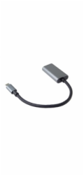 PremiumCord Převodník USB-C na HDMI, rozlišení 4K a FULL HD 1080p, kovové pouzdro