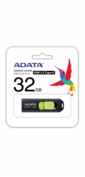 32GB ADATA UC300 USB 3.2 černá/zelená ACHO-UC300-32G-RBK/G