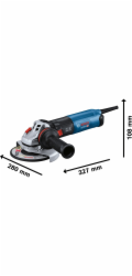 Bosch Professional GWS 17-150 S 0,601.7d0,600 Úhluč mlýnek