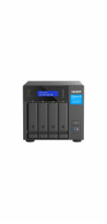 QNAP TVS-h474-PT-8G (2core 3,7GHz, ZFS, 8GB RAM, 4x SATA, 2x M.2 NVMe, 2x PCIe, 2x 2,5GbE, 1x HDMI)