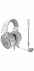 Endorfy headset VIRO Plus USB OWH / drátový / s odnímatelným mikrofonem / USB / bílý