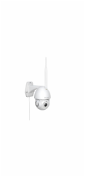 Tellur Smart WiFi Outdoor Camera 3MP, UltraHD, Autotracking, PTZ white