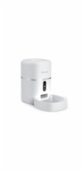 Tellur Smart WiFi Pet Feeder, UltraHD Camera, 4L white