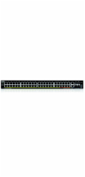 Zyxel XGS2220-54HP, L3 Access Switch, 600W PoE, 40xPoE+/10xPoE++, 48x1G RJ45 2x10mG RJ45, 4x10G SFP+ Uplink, incl. 1 yr