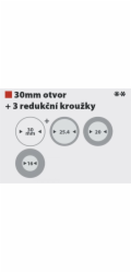 Kreator KRT020424 - Pilový kotouč na dřevo 216mm, 60T