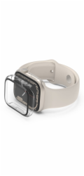 Belkin ochrana displeje ScreenForce 2v1 pro Apple Watch Série 4/5/6/SE/7/8/9, 44/45mm, průhledné - NOVÁ VERZE