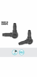 Micro-Drip-System L-kus 4,6 mm (3/16), připojení