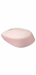 Logitech M171 - Myš - pravák a levák - optický - 3 tlačítka - bezdrátový - 2.4 GHz - bezdrátový přijímač USB - růžová