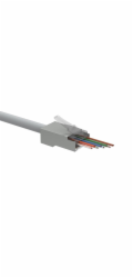 Konektor Solarix SXRJ45-5E-STP-EASY Univerzální, RJ45, CAT5E, STP, 8p8c na drát i licnu